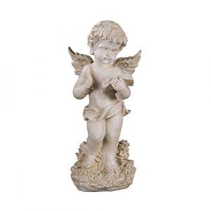 Садовая фигура Ангел с книгой, 20х45 см.