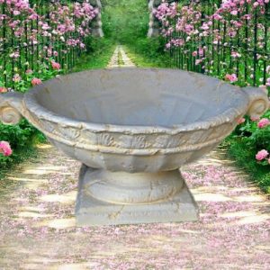 Античное кашпо №10, 25х54 см.