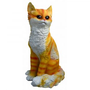 Садовая фигура Кошка сидячая, 37х23 см.