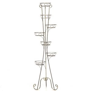 Кованая Стойка для 7-ми цветов арт. 21088, 55х171х56 см.