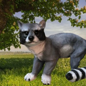 Садовая фигура Енот, 60х20х25 см.