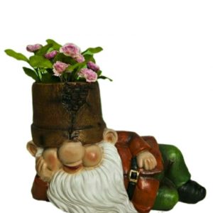 Садовая фигура Гном лежит, 37х26 см