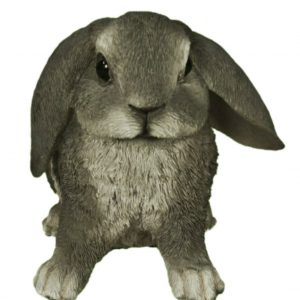 Садовая фигура Заяц Клёпа вислоухий 15х16 см
