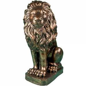 Античная скульптура Лев №2 бронза, 53х26 см