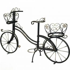 Кованая подставка для цветов Велосипед арт. 19007, 40х80х130 см.