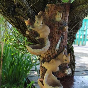 Кормушка для птиц Белки навесные, 58 см.