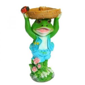 Садовая фигура Лягушка Сомбреро, 48х25 см.