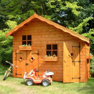 Садовый летний домик из дерева 255х300х185 см