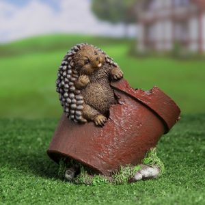 Кашпо Ежик в горшочке