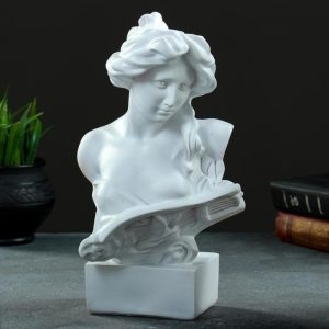 Ваза "Нимфа с кифарой" 30х17х13 см