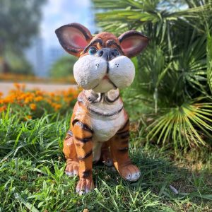 Садовая фигура Прикольный пёс 60х32х45 см