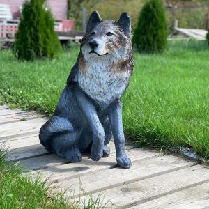 Садовая фигура Волк, 68х57 см.