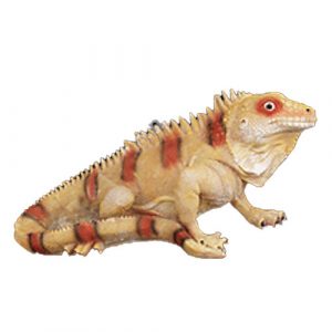 Садовая фигура Ящерица маленькая, 12х26 см.