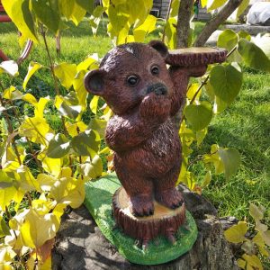 Держатель для туалетной бумаги Медведь, 32х27 см.