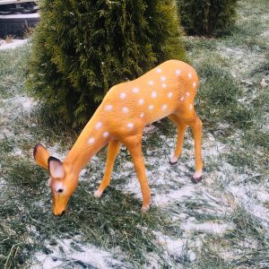 Садовая фигура Косуля маленькая стоячая, 43х57 см.