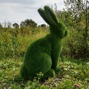 Топиари Заяц сидит 120х70х40 см