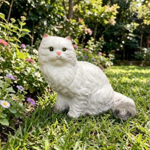 Садовая фигура Кошка сидит 47х25х35 см
