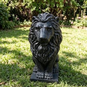 Скульптура лев 42х52х80 см